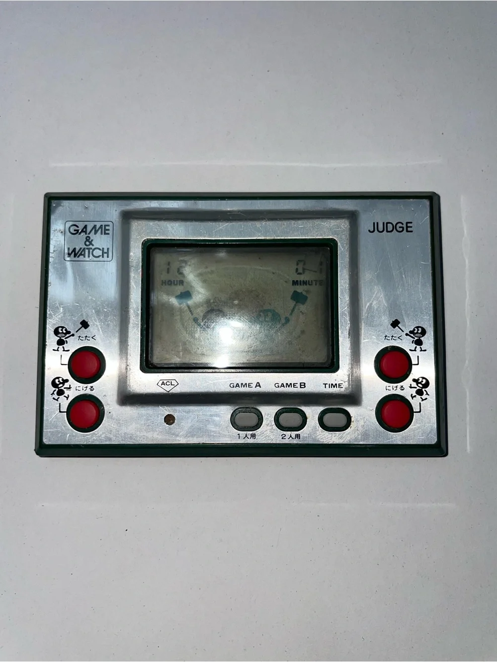 Nintendo Game & Watch Judge IP-05 Handheld Game Vintage Tested Working